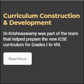 Curriculum Construction & Development